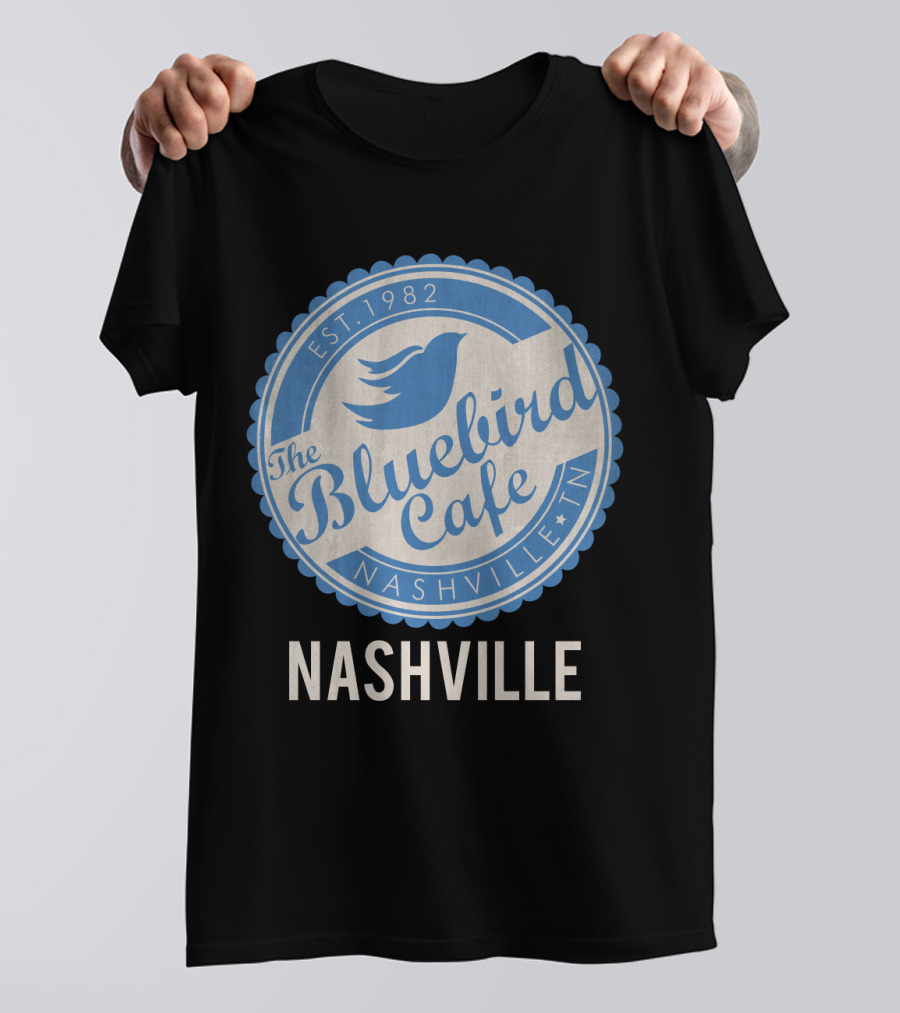 Bluebird Cafe Nashville Est. 1982 The Bluebird Cafe Nashville TN T-Shirt