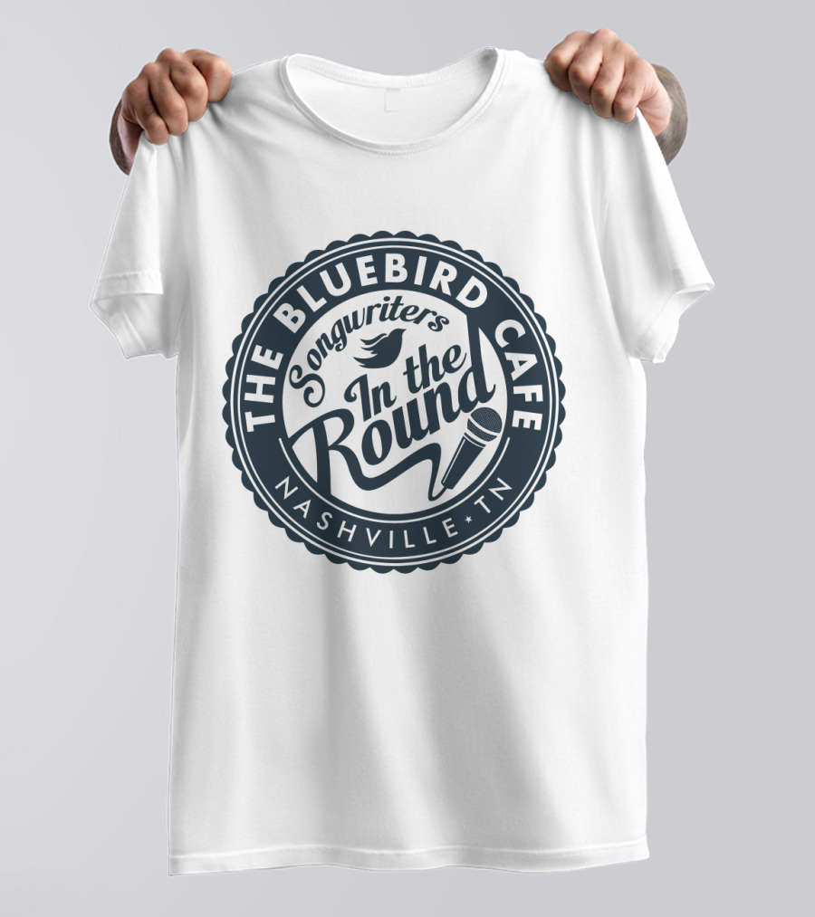 THE BLUEBIRD CAFE SONGWRITER'S IN THE ROUND NASHVILLE TN T-Shirt