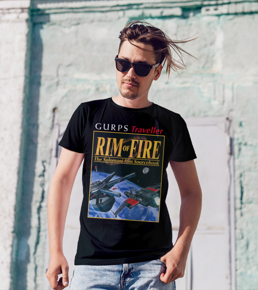GURPS Traveller Rim Of Fire The Solomani Rim Sourcebook T-Shirt