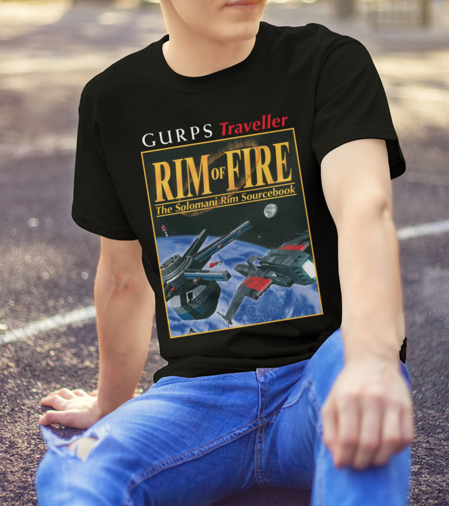 GURPS Traveller Rim Of Fire The Solomani Rim Sourcebook T-Shirt