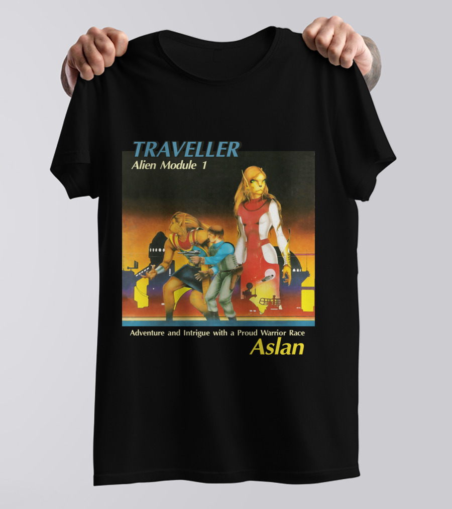 Traveller Alien Module 1 Adventure And Intrigue With A Proud Warrior Race Aslan T-Shirt