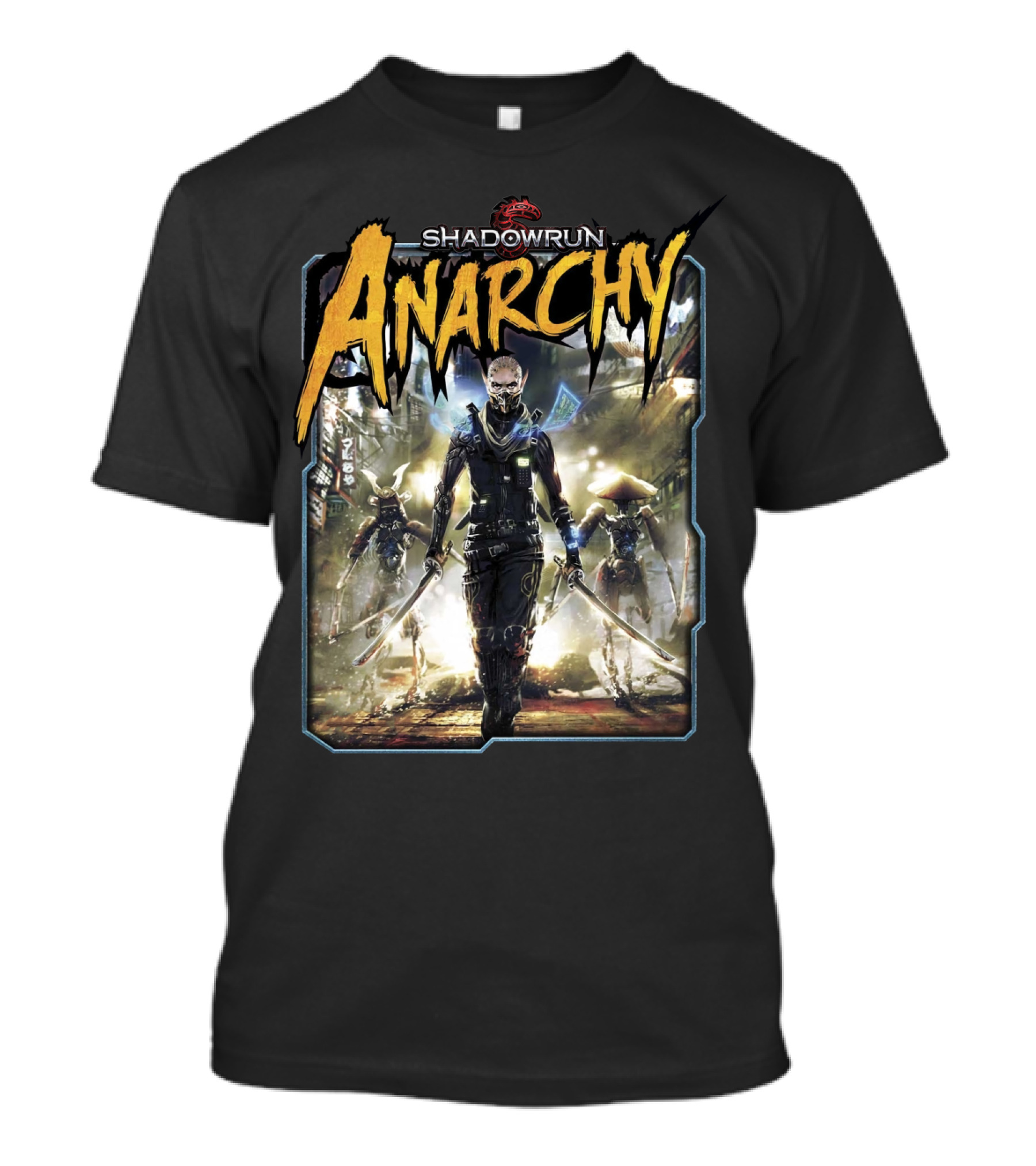 Shadowrun Anarchy Cyberpunk Warriors T-Shirt