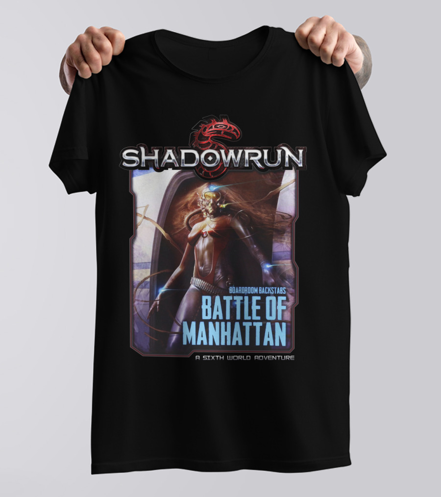 Shadowrun Boardroom Backstabs Battle Of Manhattan A Sixth World Adventure T-Shirt