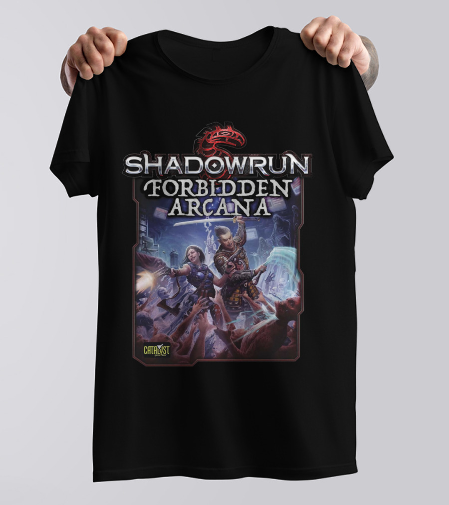 Shadowrun Forbidden Arcana Catalyst Game Labs T-Shirt