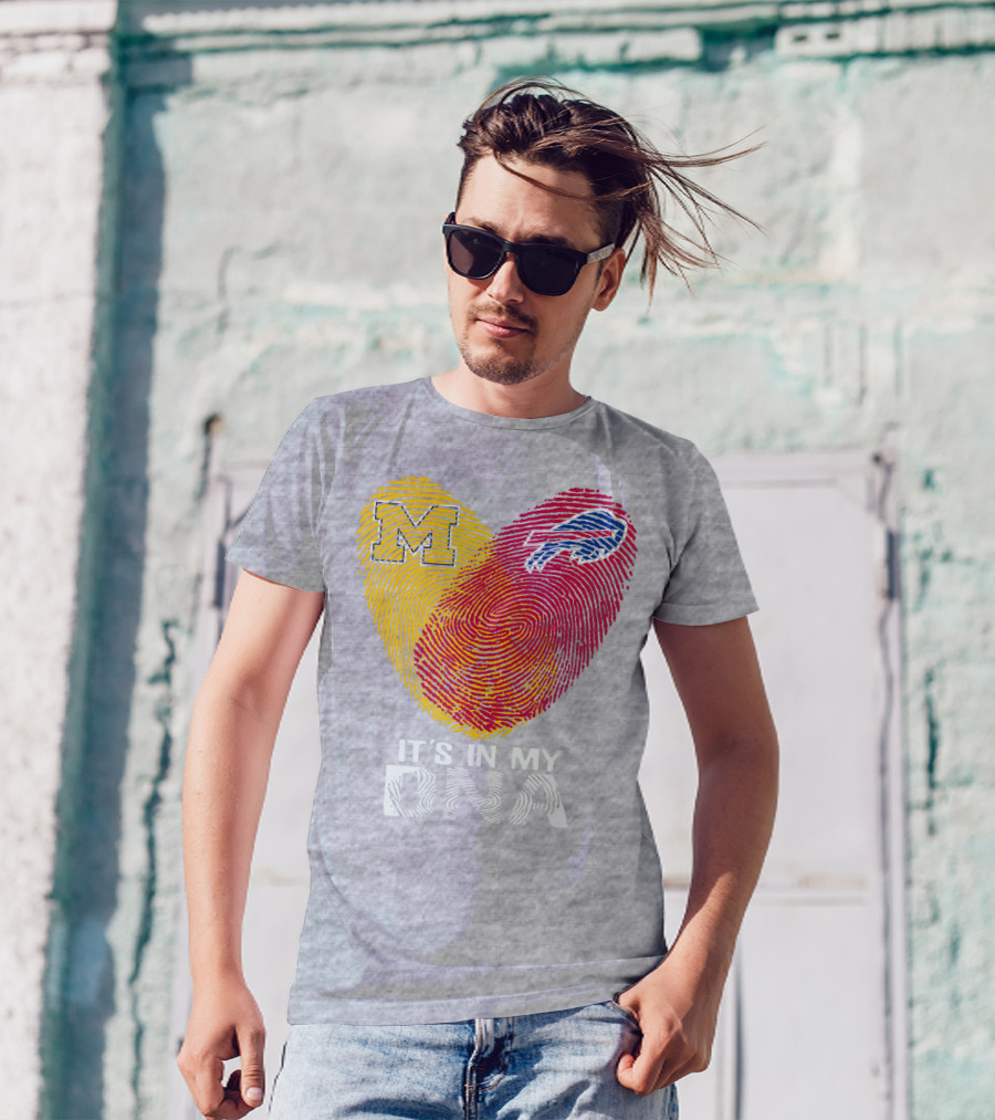 Buffalo Bills Michigan It's In My Dna T-Shirt