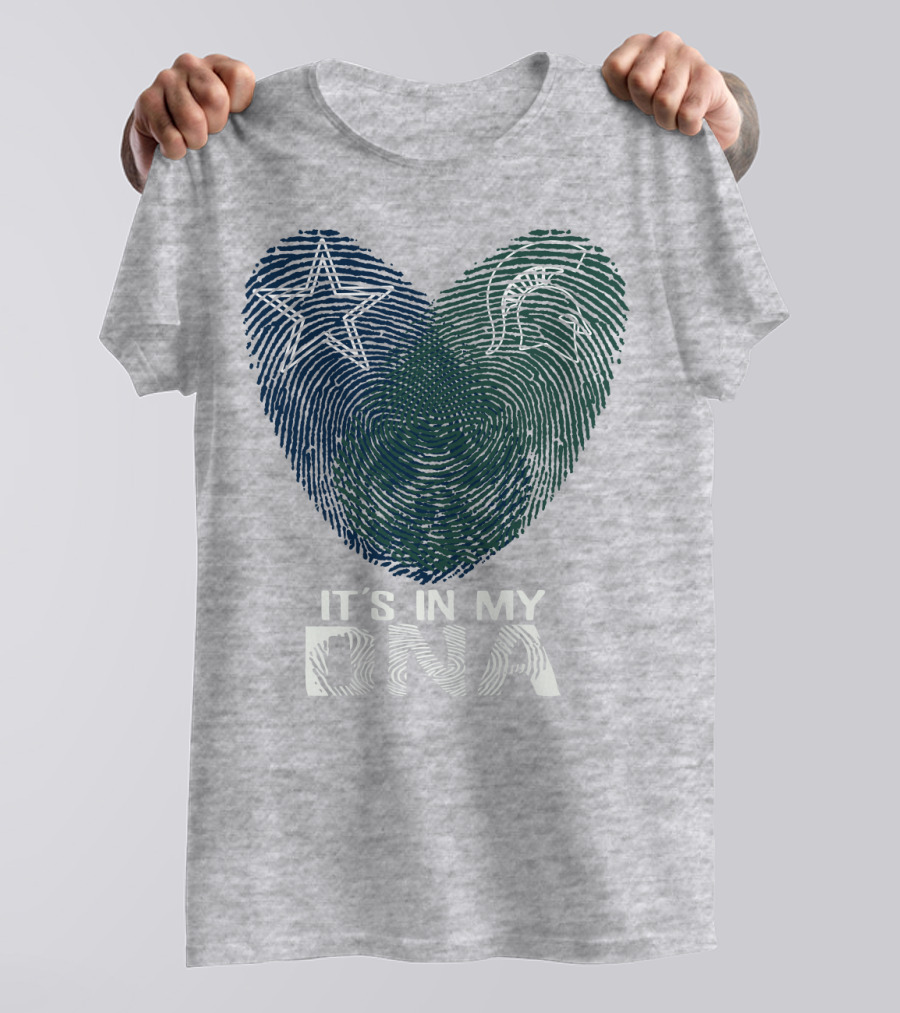 Dallas Cowboys Michigan State It's In My Dna T-Shirt
