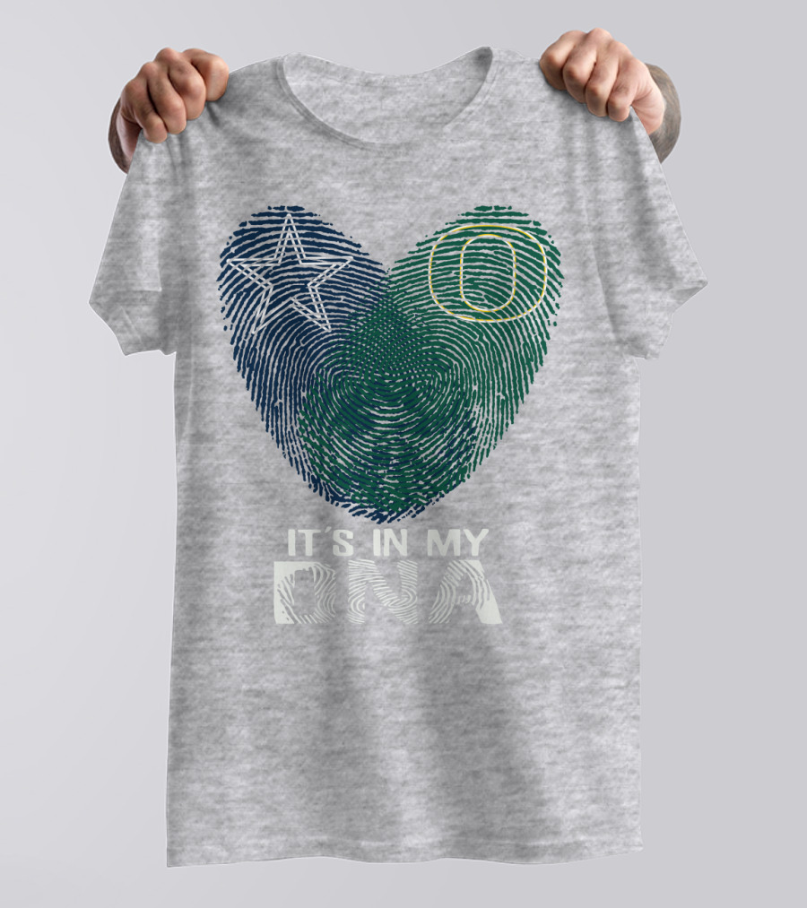 Dallas Cowboys Oregon It's In My Dna T-Shirt
