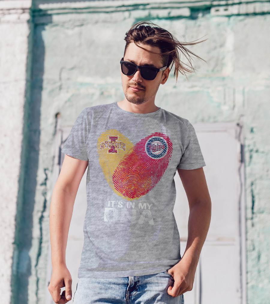 It's In My DNA Iowa State Twins T-Shirt