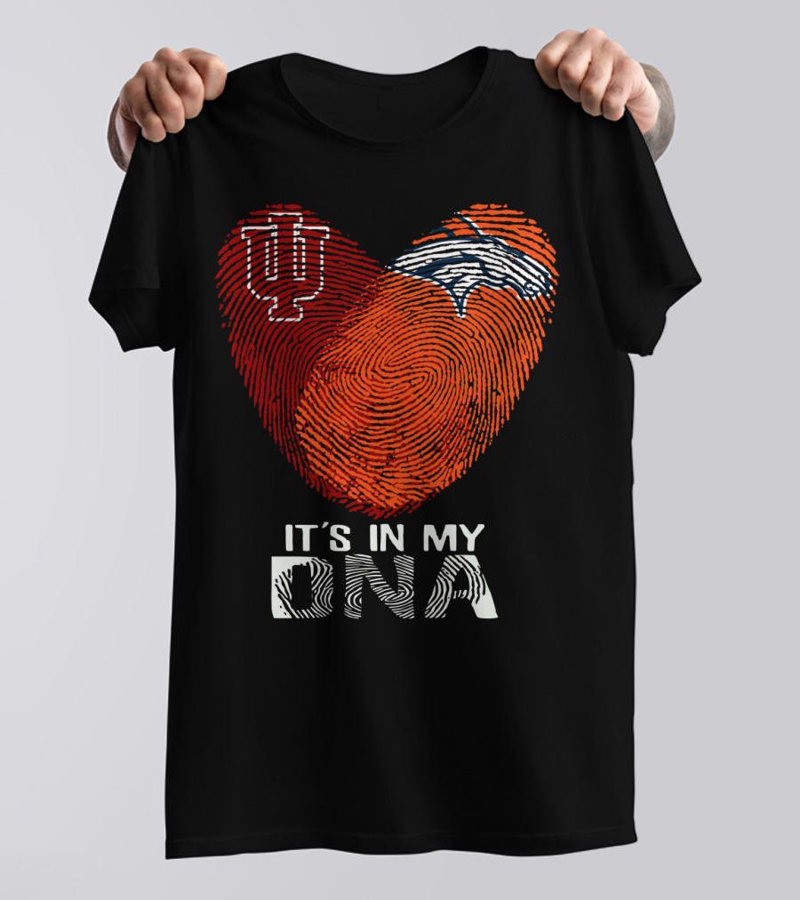 Denver Broncos Hoosiers It's In My Dna T-Shirt