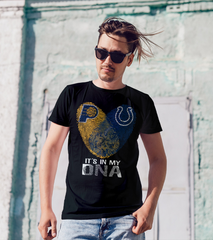 Indiana Pacers Indianapolis Colts It's In My Dna T-Shirt