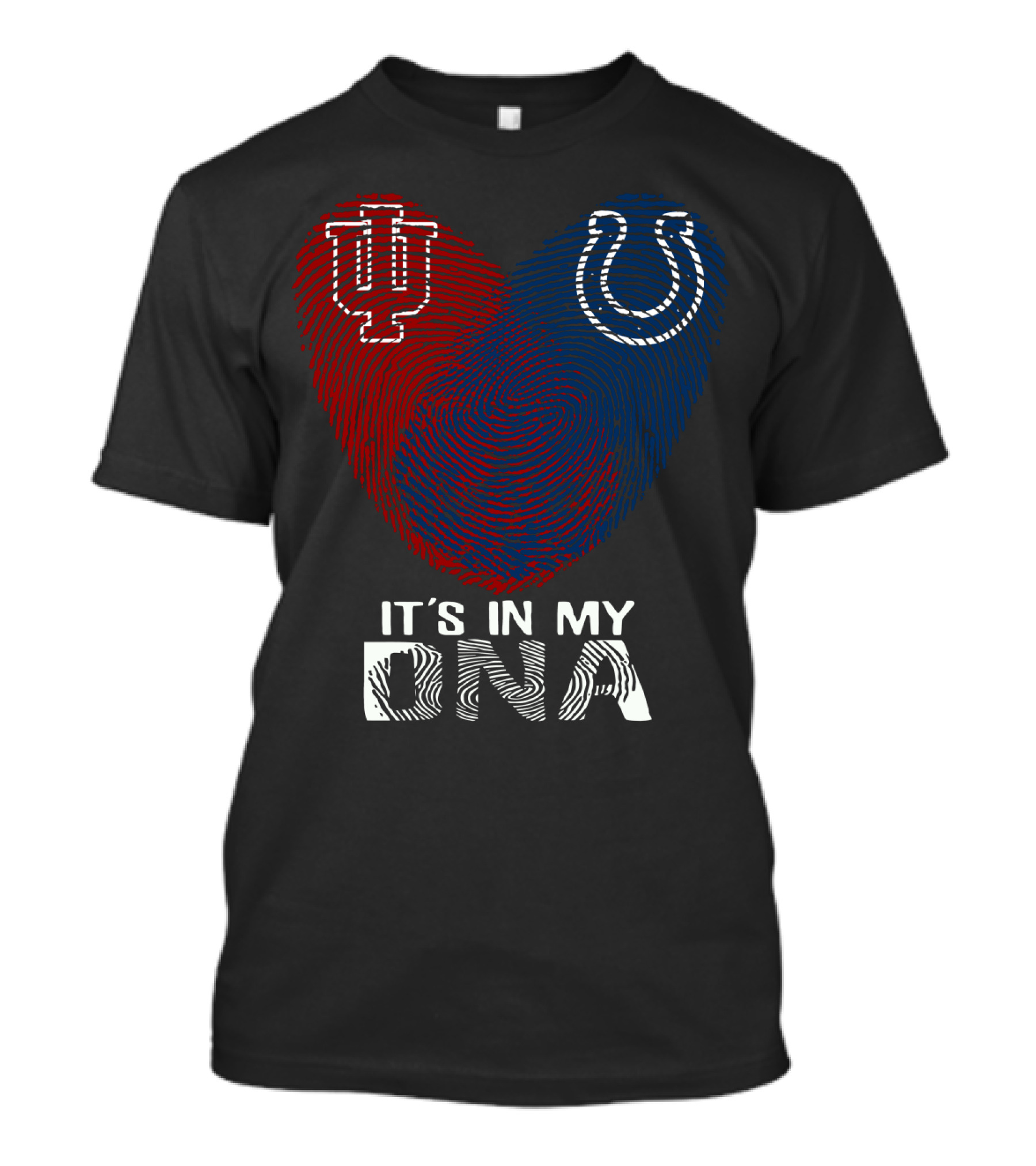 It's In My Dna Indiana Indianapolis Colts University Of Indiana T-Shirt