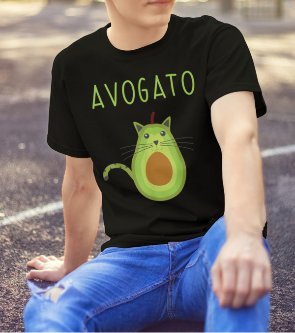 Cinco De Mayo Cinco De Meow Avogato Cat Avocado Kitty T-Shirt