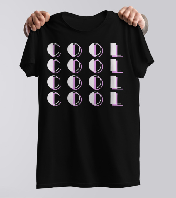 Jonas Cool First Name Circles And Lines T-Shirt