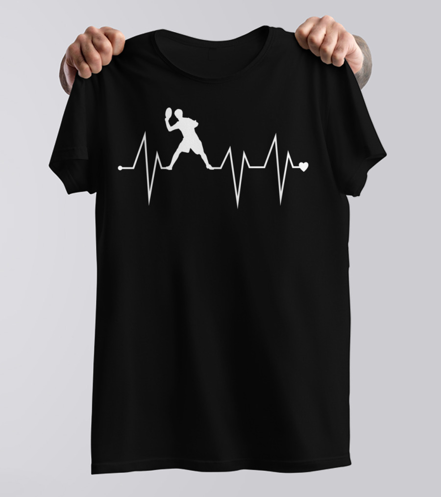 Ultimate Frisbee Player Heartbeat Funny T-Shirt