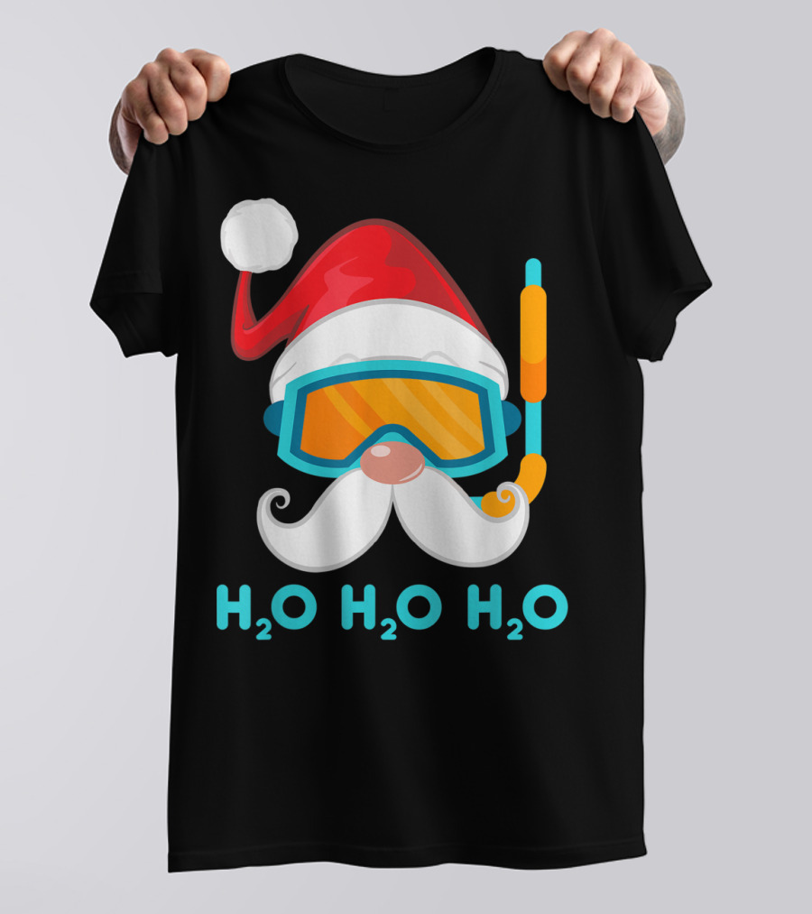Santa Claus H2O Snorkeling Lover T-Shirt