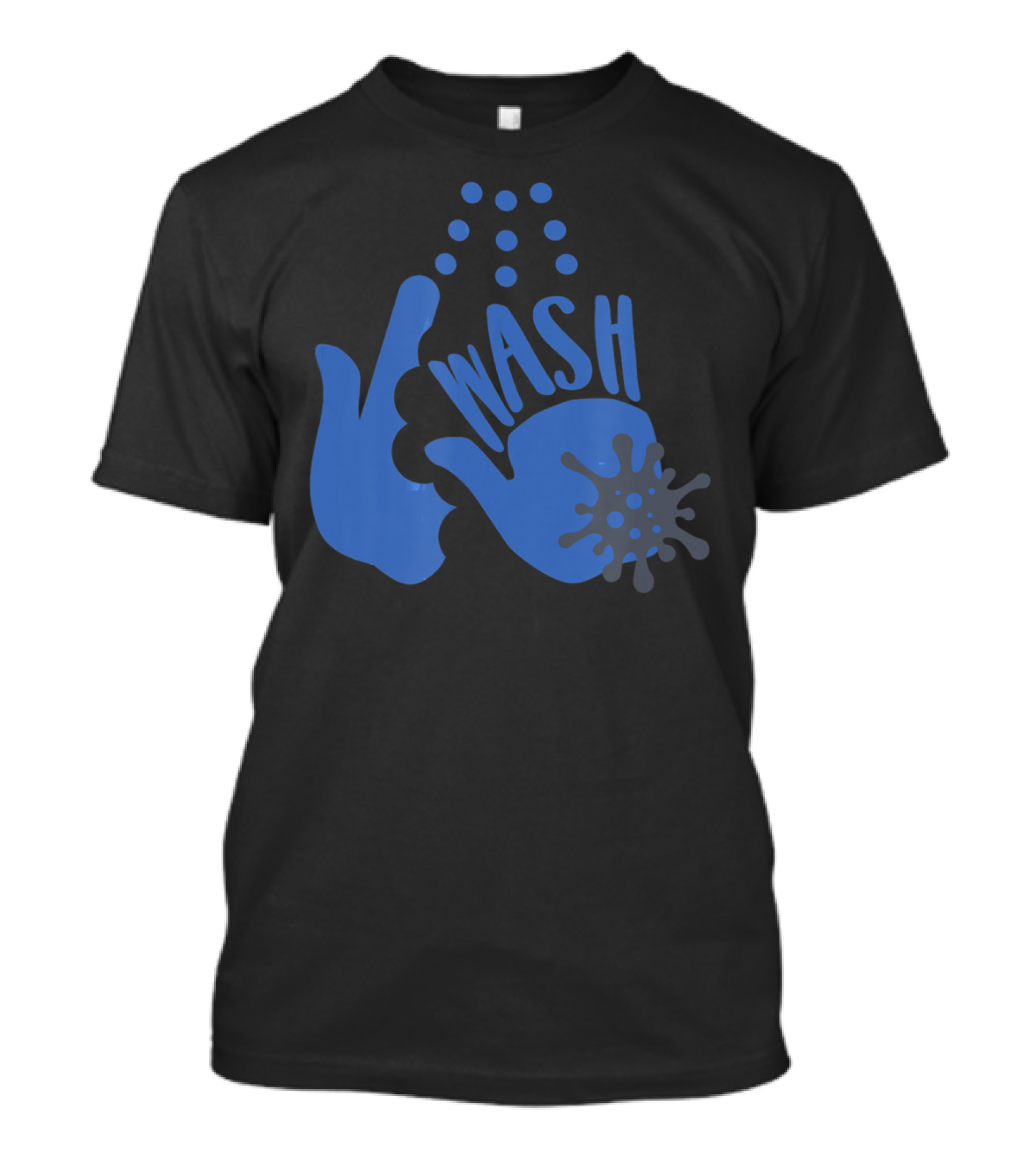 Wash Your Freakin' Hands Virus Bubbles T-Shirt