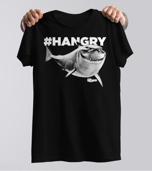 Hangry Bruce Disney Pixar Finding Nemo T-Shirt