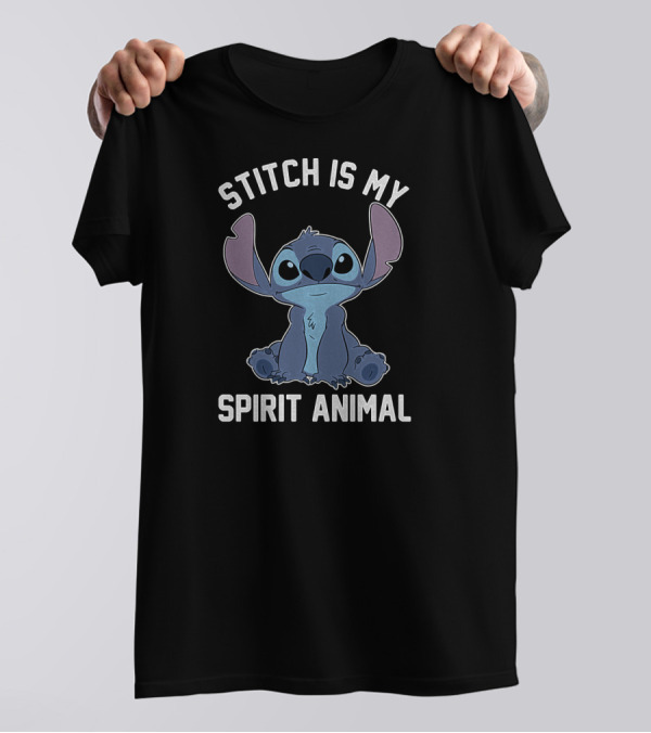 Stitch Is My Spirit Animal Disney Lilo Stitch T-Shirt