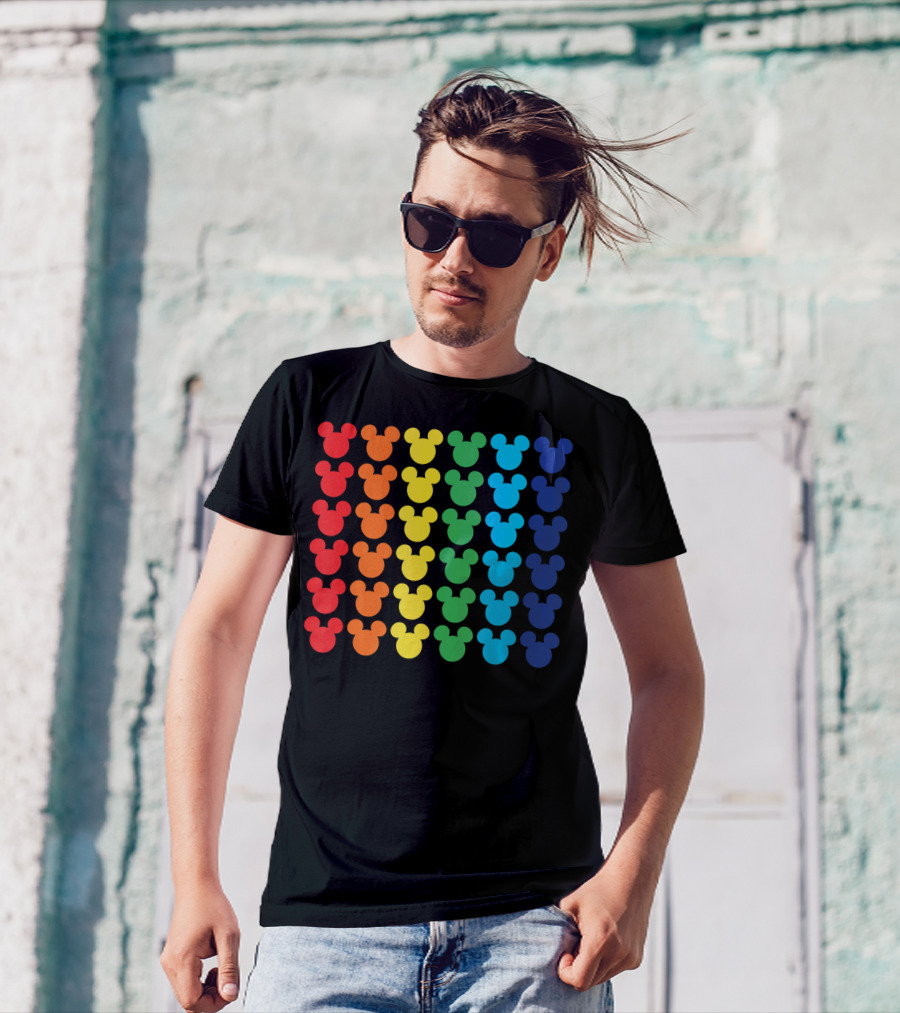 Disney Mickey Mouse Rainbow T-Shirt