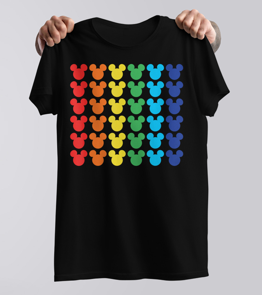 Disney Mickey Mouse Rainbow T-Shirt