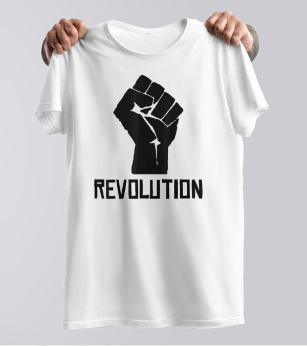 African Black Pride Political Revolution Fist T-Shirt