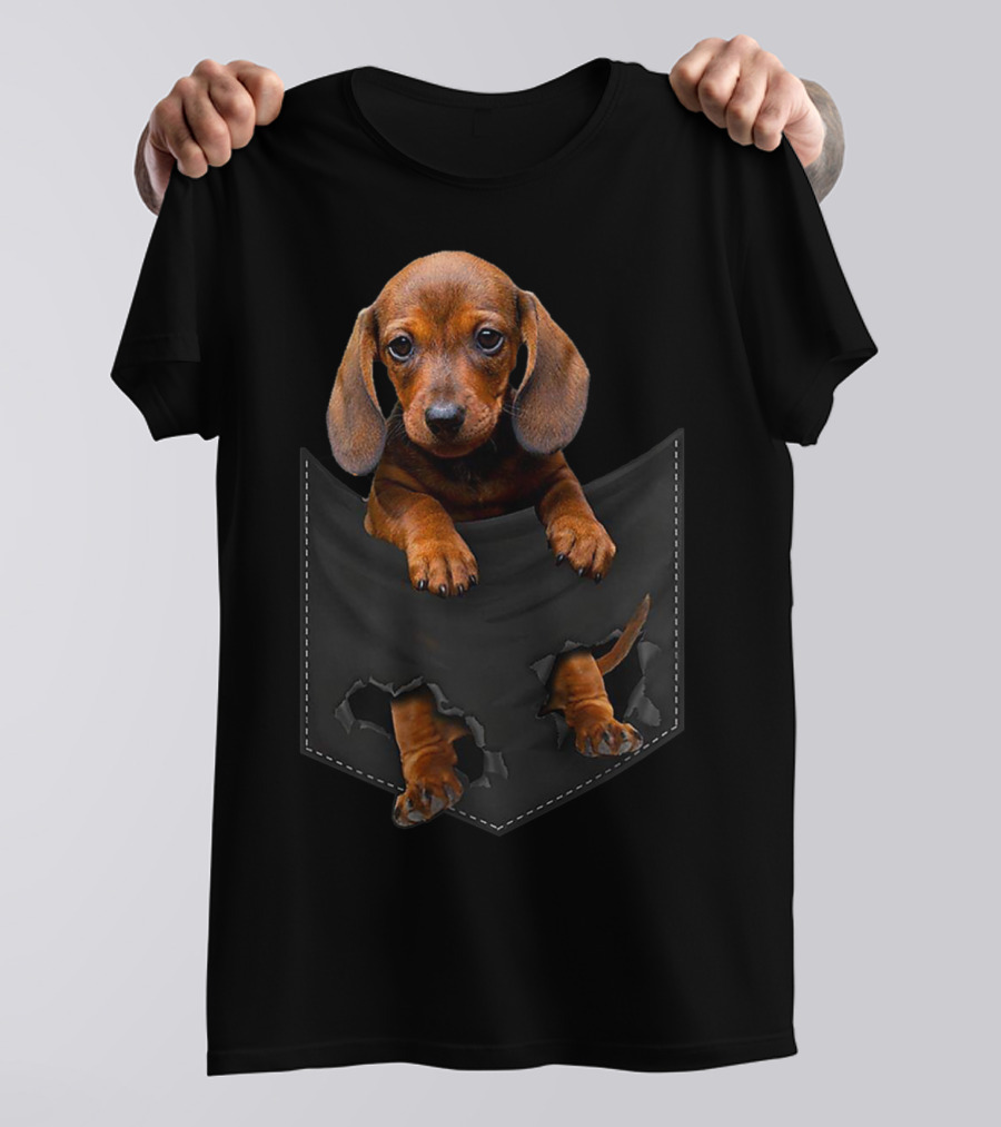 Dachshund In My Pocket Weiner Dog T-Shirt