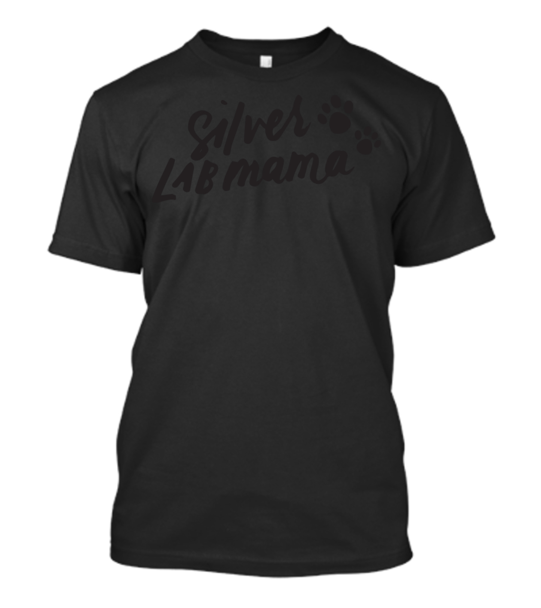 Silver Lab Mama Proud Labrador Retriever Dog T-Shirt