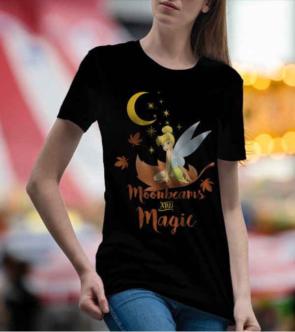 Disney Peter Pan Tinkerbell Moonbeams And Magic T-Shirt