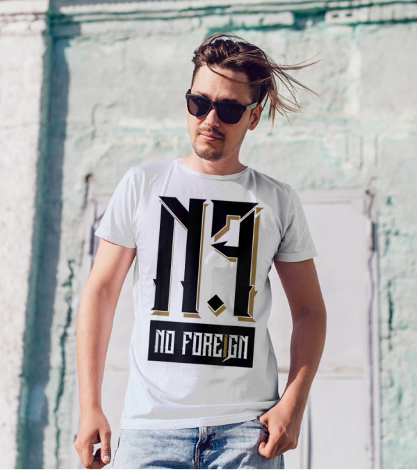 No Foreign Men And Women Indoor Outdoor Wear M9 T-Shirt