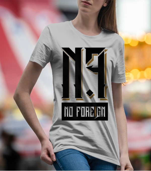No Foreign Men And Women Indoor Outdoor Wear M9 T-Shirt