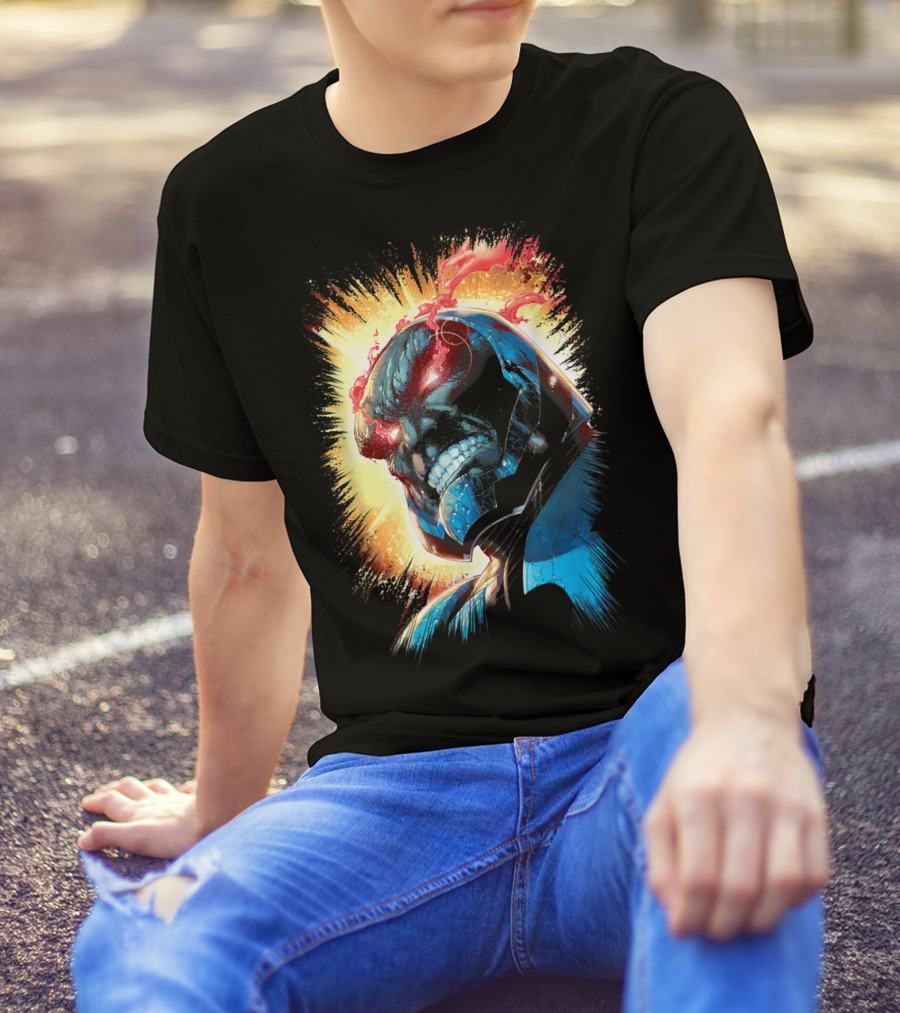 Justice League Darkseid Is Apokolips Omega Beam Wrath T-Shirt