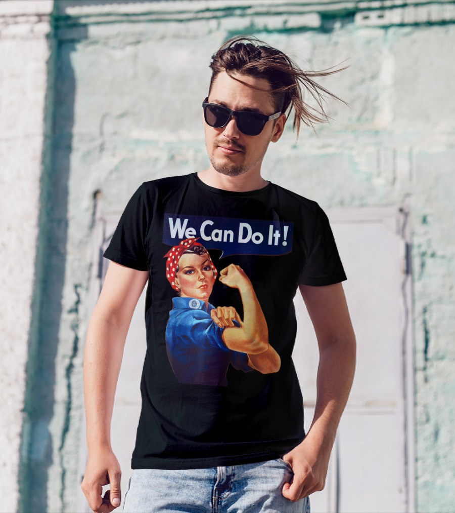 We Can Do It Rosie The Riveter Feminist T-Shirt