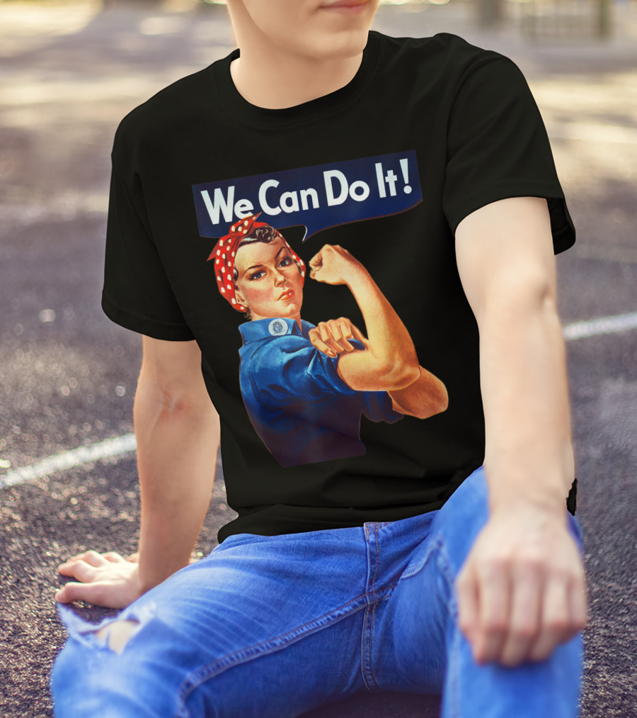 We Can Do It Rosie The Riveter Feminist T-Shirt