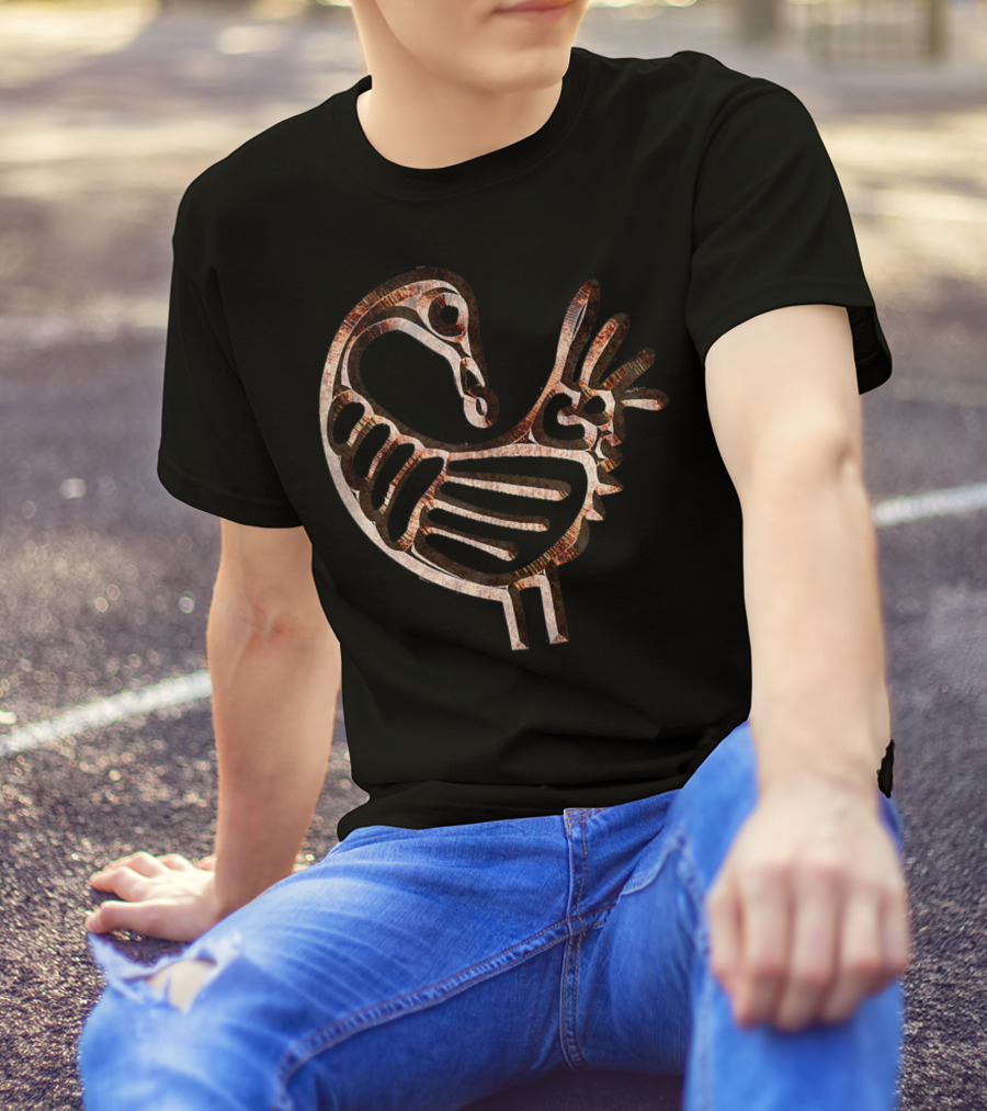 Sankofa Bird Adinkra Symbol African Art Asante African Heritage T-Shirt