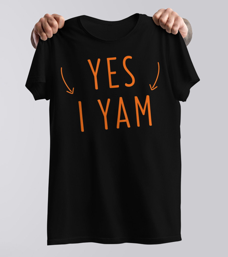 She's My Sweet Potato Yes I Yam Matching Couple's T-Shirt