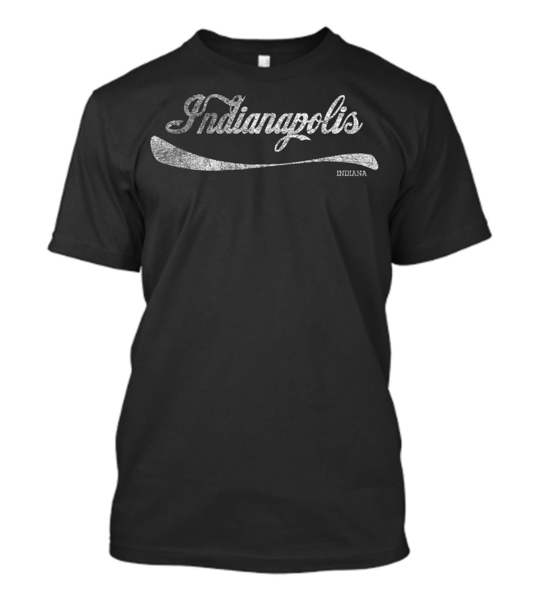 Indianapolis Indiana Cola Style Soda Pop T-Shirt