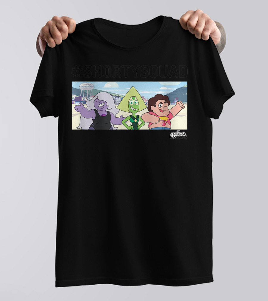 ShortySquad Steven Universe Characters Scene T-Shirt