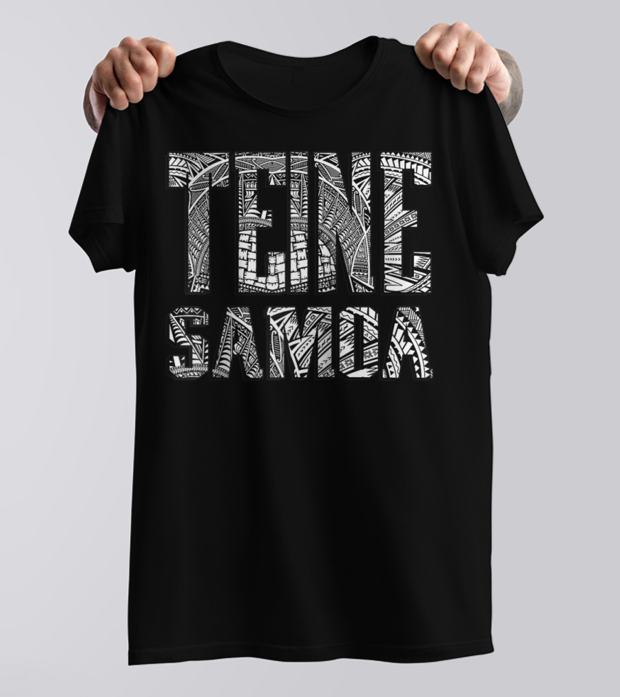 Teine Samoa Samoan Clothing Polynesian Tribal T-Shirt