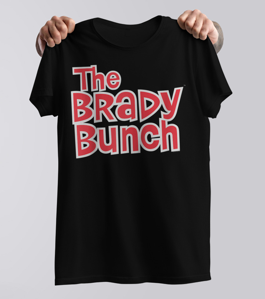 The Brady Bunch Classic Logo Retro TV Series T-Shirt