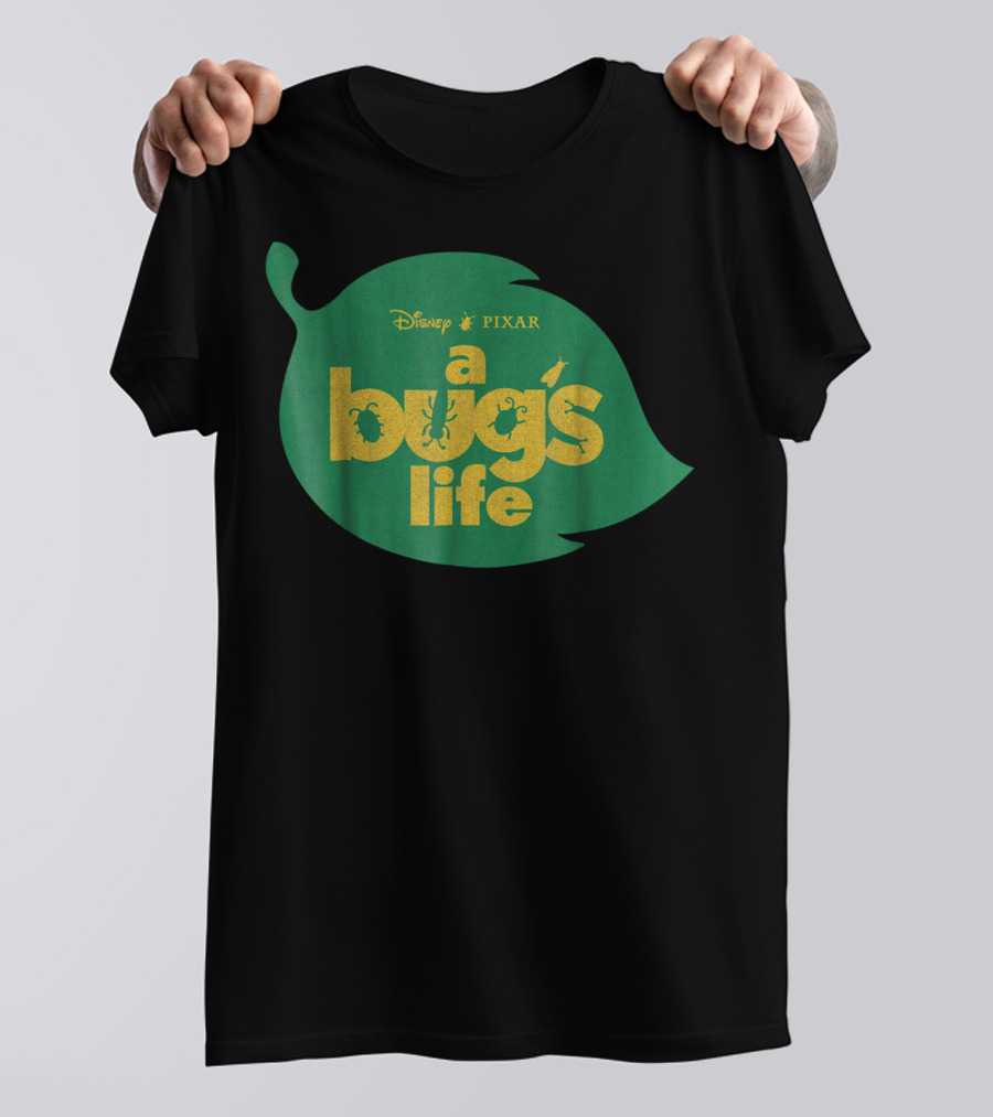 Disney Pixar A Bug's Life Green Leaf T-Shirt