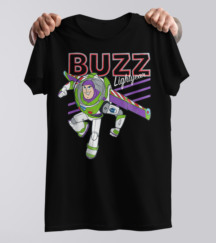 Buzz Lightyear Disney Pixar Toy Story 4 Classic Retro Look T-Shirt