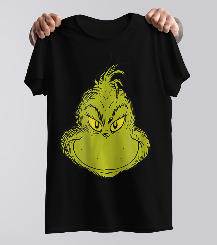 Dr Seuss Grinch Classic Face T-Shirt