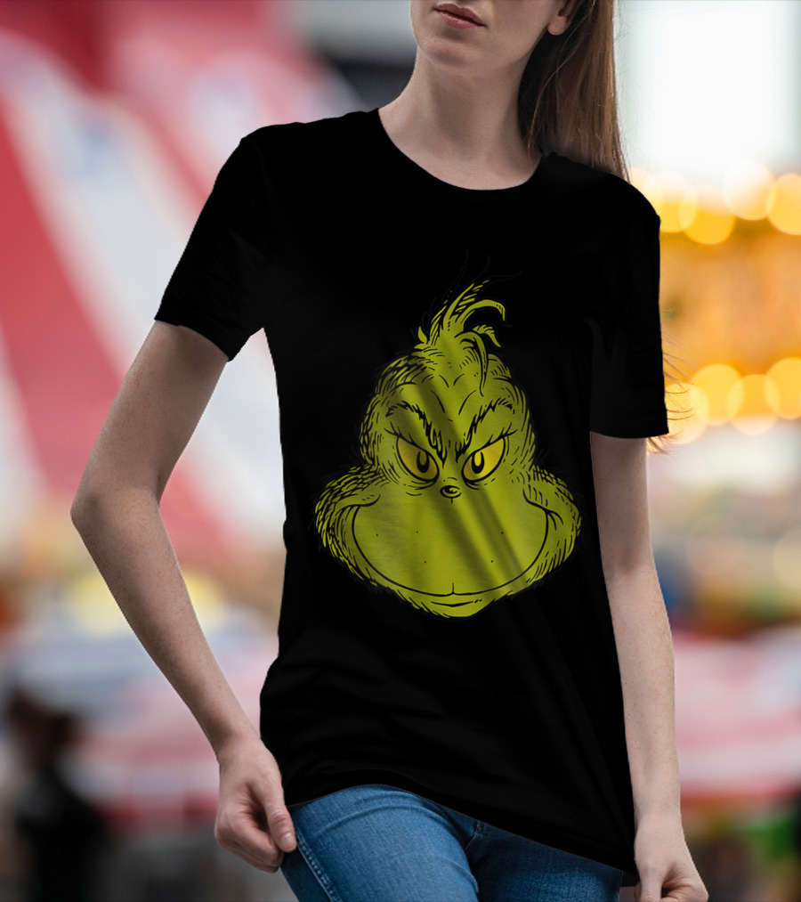 Dr Seuss Grinch Classic Face T-Shirt