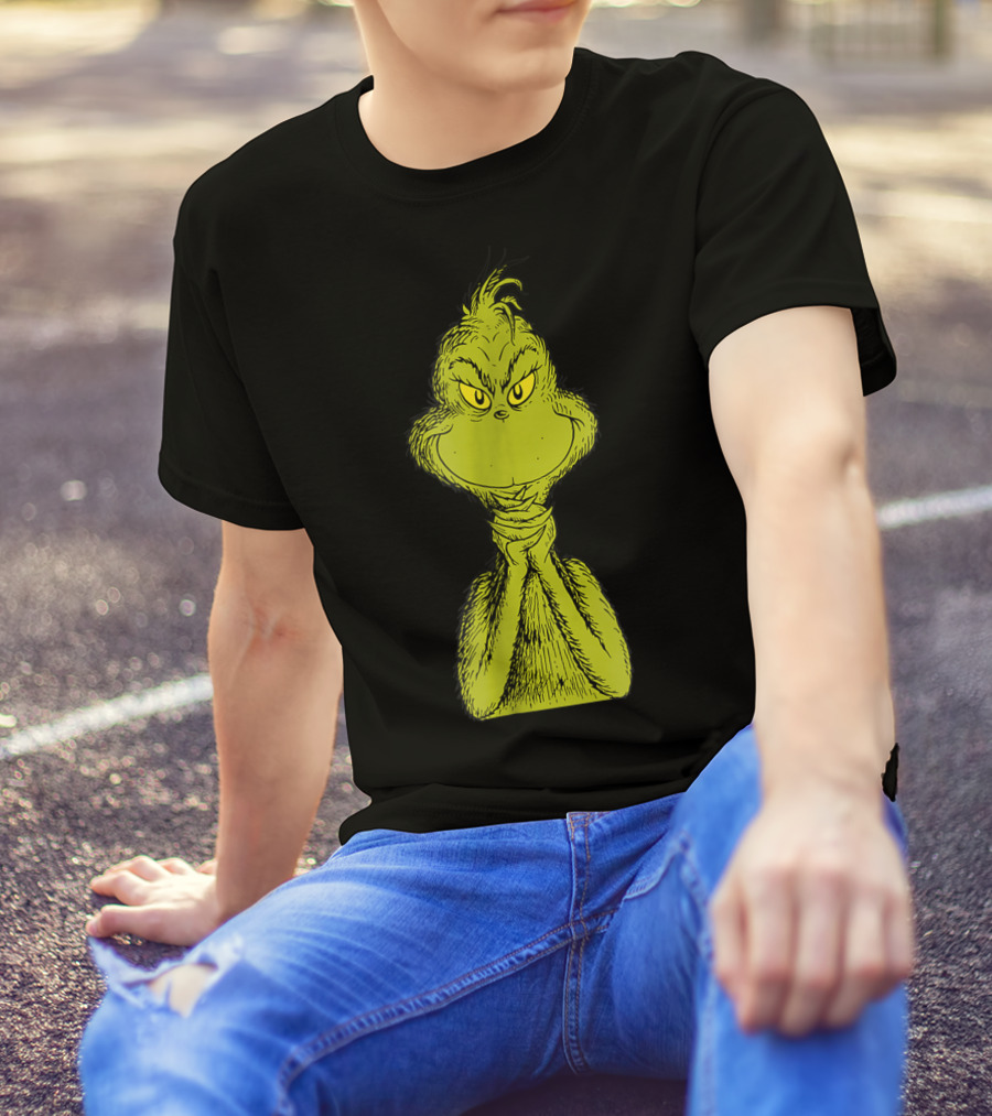 Dr Seuss Grinch Classic Sly Grinch T-Shirt
