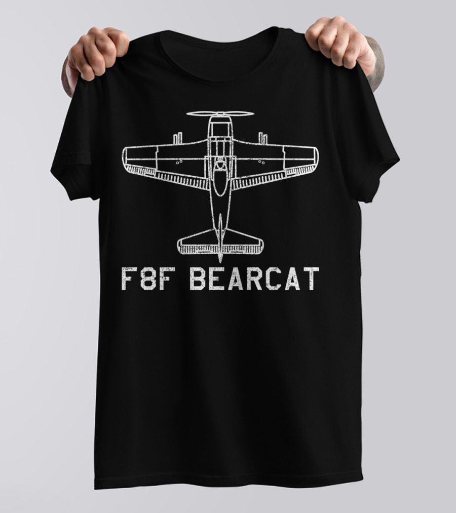 F8F Bearcat WWII Fighter Plane USA Classic T-Shirt