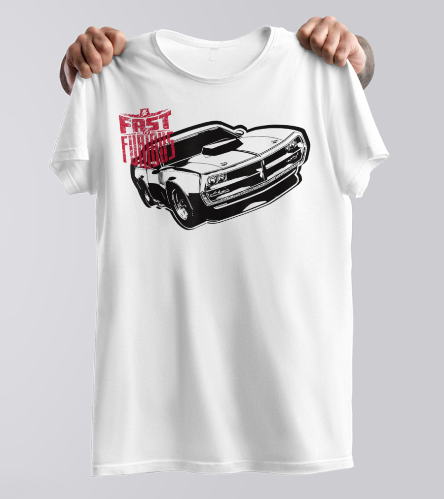 Fast Furious Est 2001 Classic Muscle Car Iconic T-Shirt
