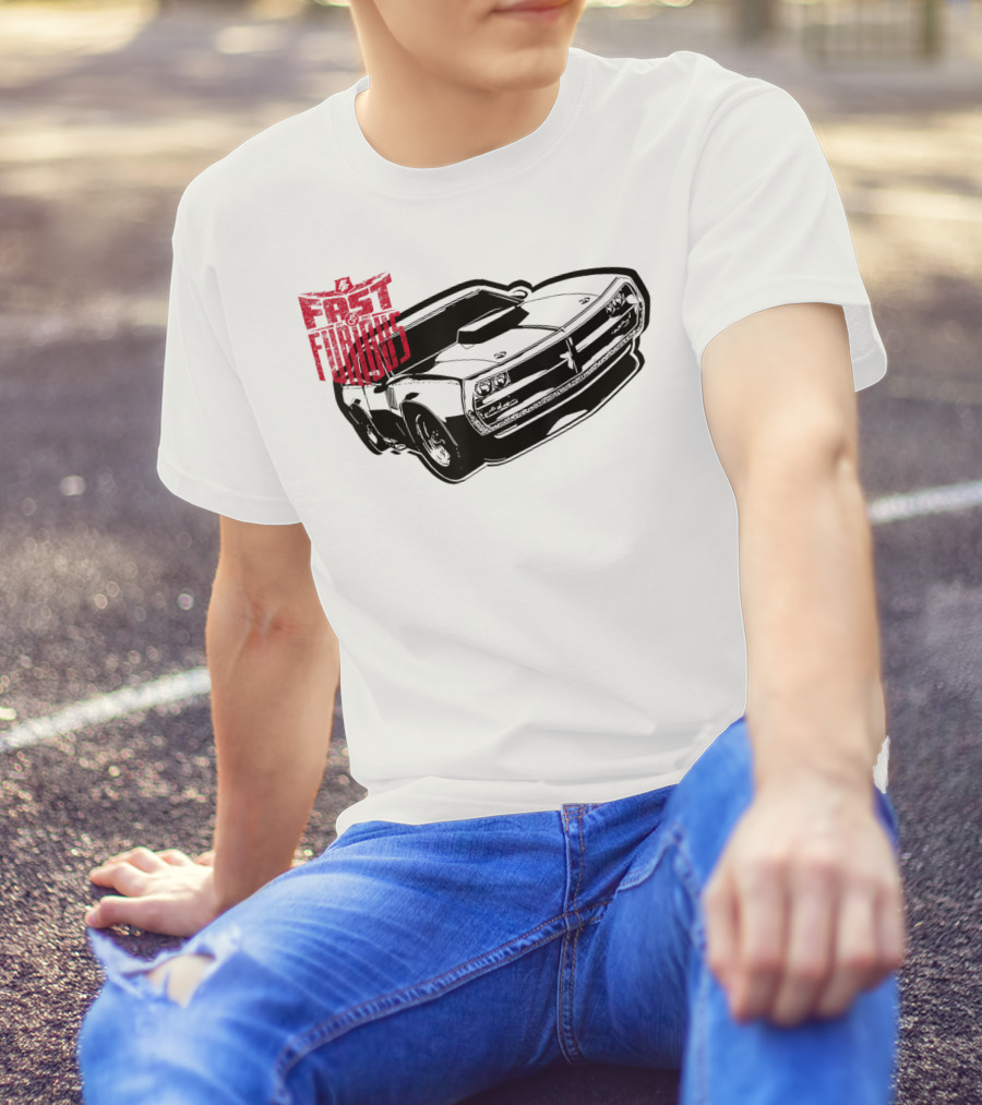 Fast Furious Est 2001 Classic Muscle Car Iconic T-Shirt