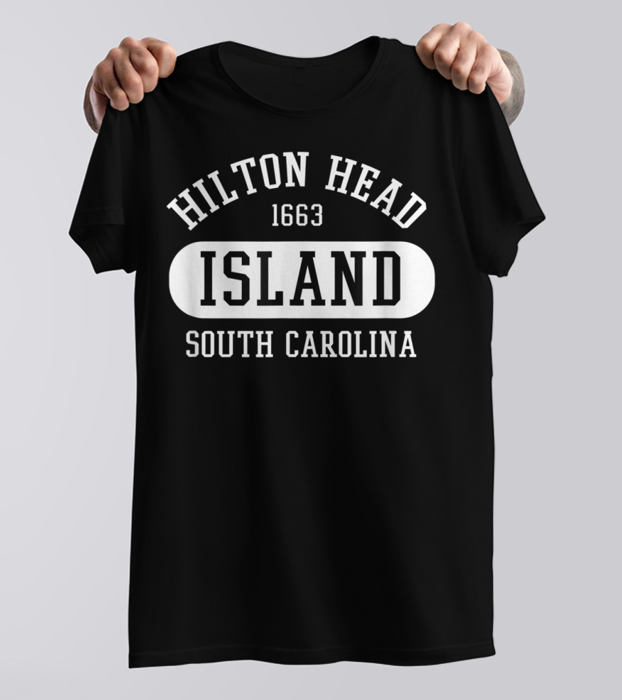 Hilton Head Island 1663 South Carolina Classic College T-Shirt