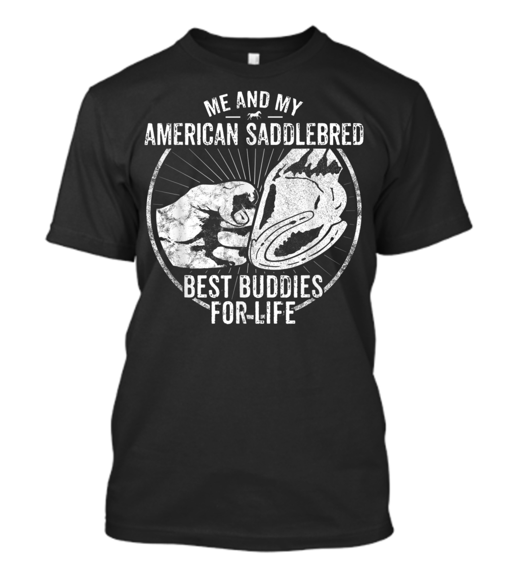 Me And My American Saddlebred Best Buddies For Life T-Shirt