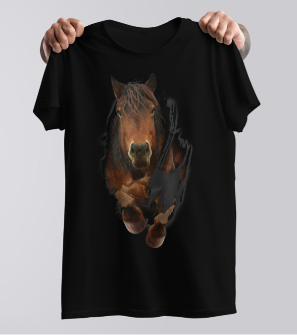 Arabian Brown Horse Dynamic T-Shirt